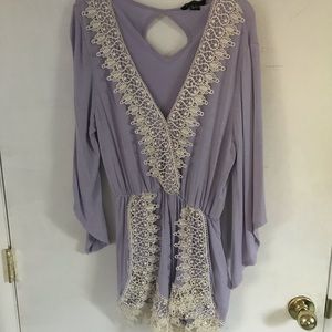 purple romper